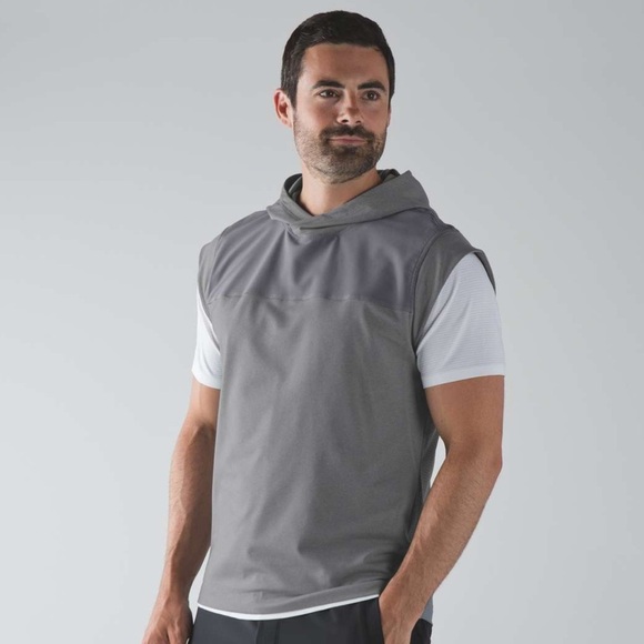 Lululemon M’s Sz L Stealth Hooded Sleeveless
Heathered Battleship. Exclt Cndtn - Picture 1 of 12
